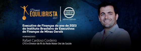 Escolhido o Executivo de Finanças de Minas Gerais 2023 Escolhido o Executivo de Finanças de Minas Gerais 2023