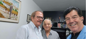 Carlos Alberto Teixeira, Olavo Machado e João Carlos Amaral