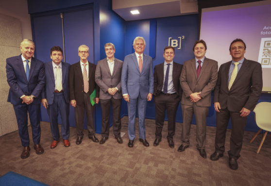 “Em Goiás há confiança, segurança e oportunidade para investidores”, afirma Caiado ao lançar fundo de investimento na Bolsa