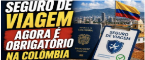 Colômbia passa a exigir seguro-viagem de visitantes; medida já está em vigor