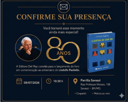 80 anos bem vividos de Lindolfo Paoliello