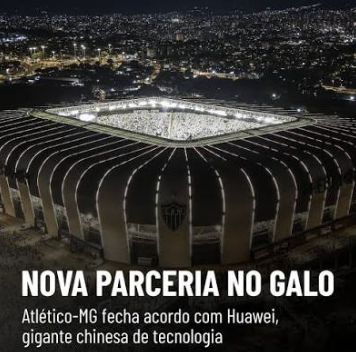 Galo fecha parceria com gigante chinesa de tecnologia